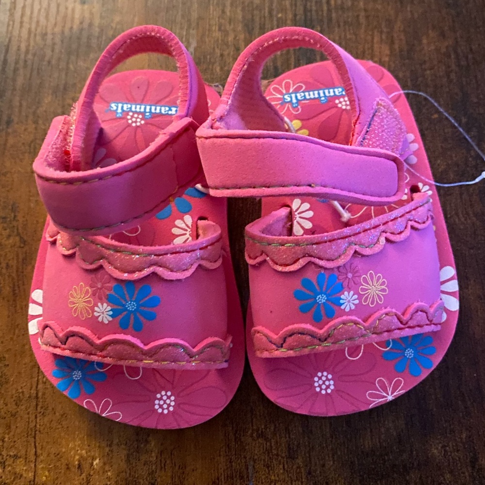 🆕 Baby Girls GARANIMALS Sandals Size 3